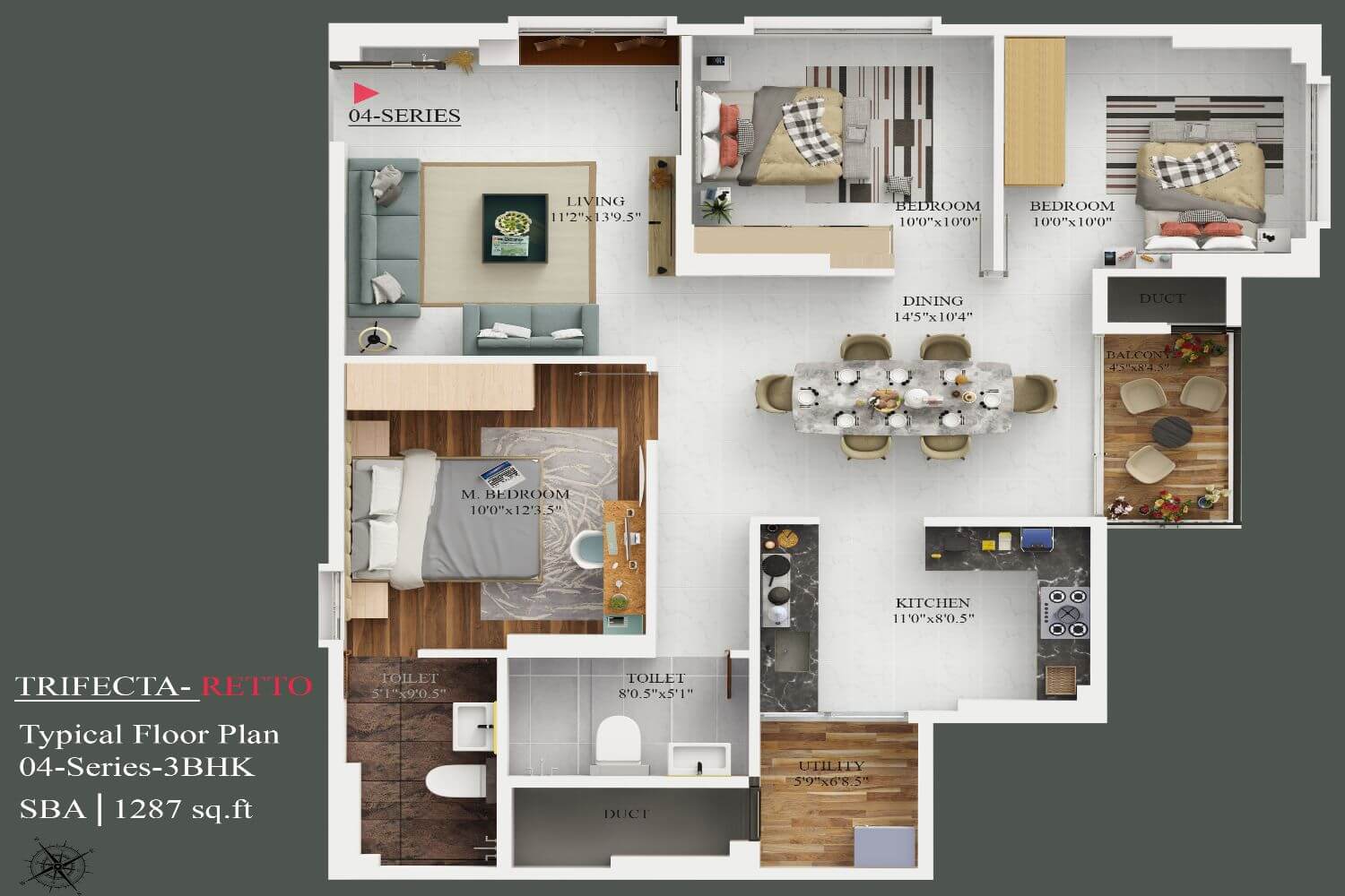 Trifecta Retto Floor Plans8 Trifecta Retto Floor Plans8